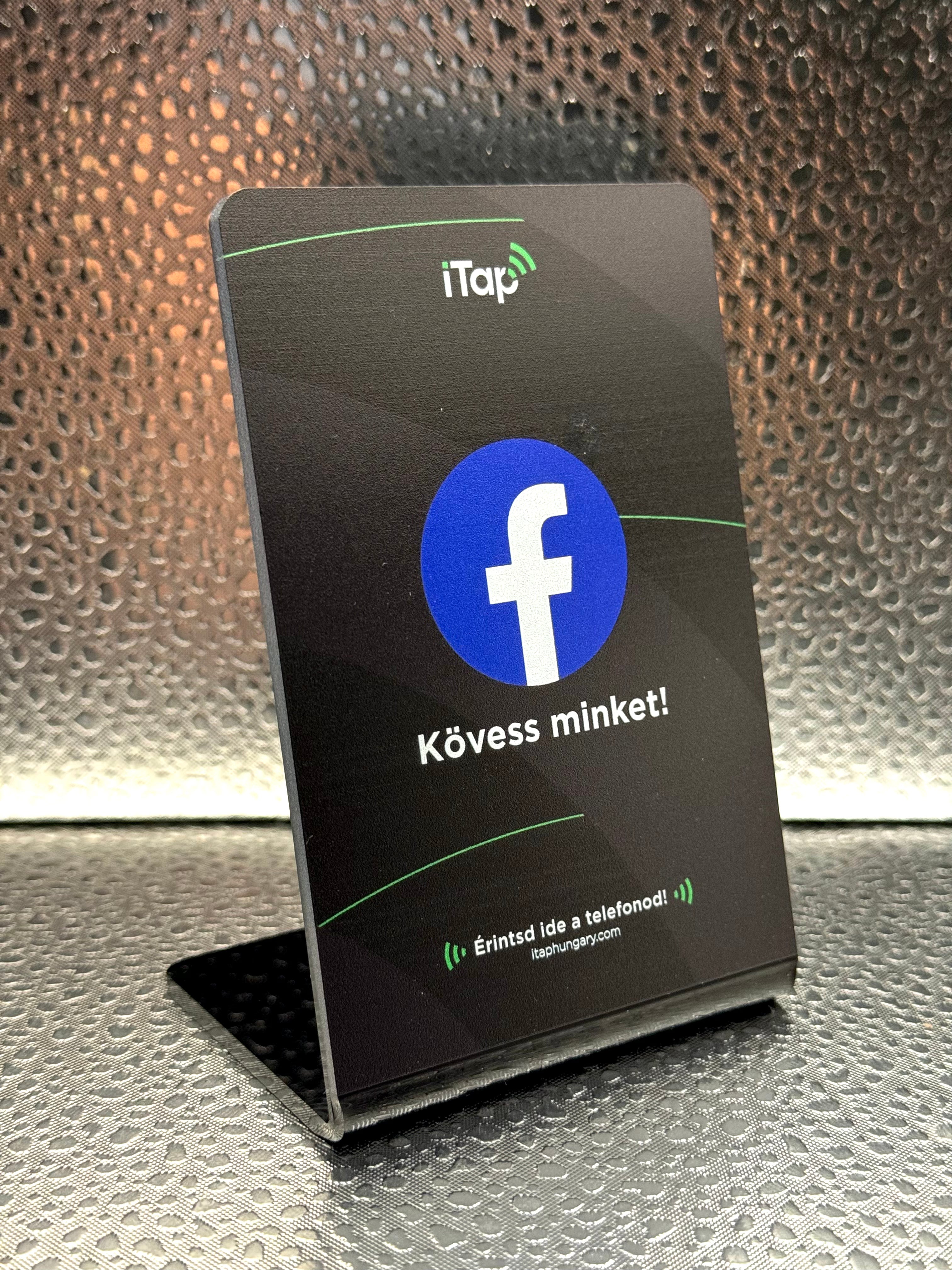 Facebook ösztönző iTap állvány